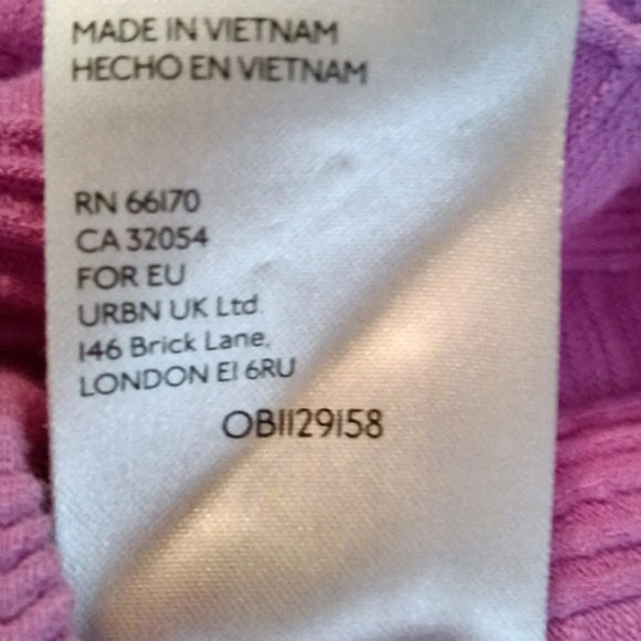 We The Free By Free People Cooper Tank Top Purple Racerback Size S - Picture 5 of 8